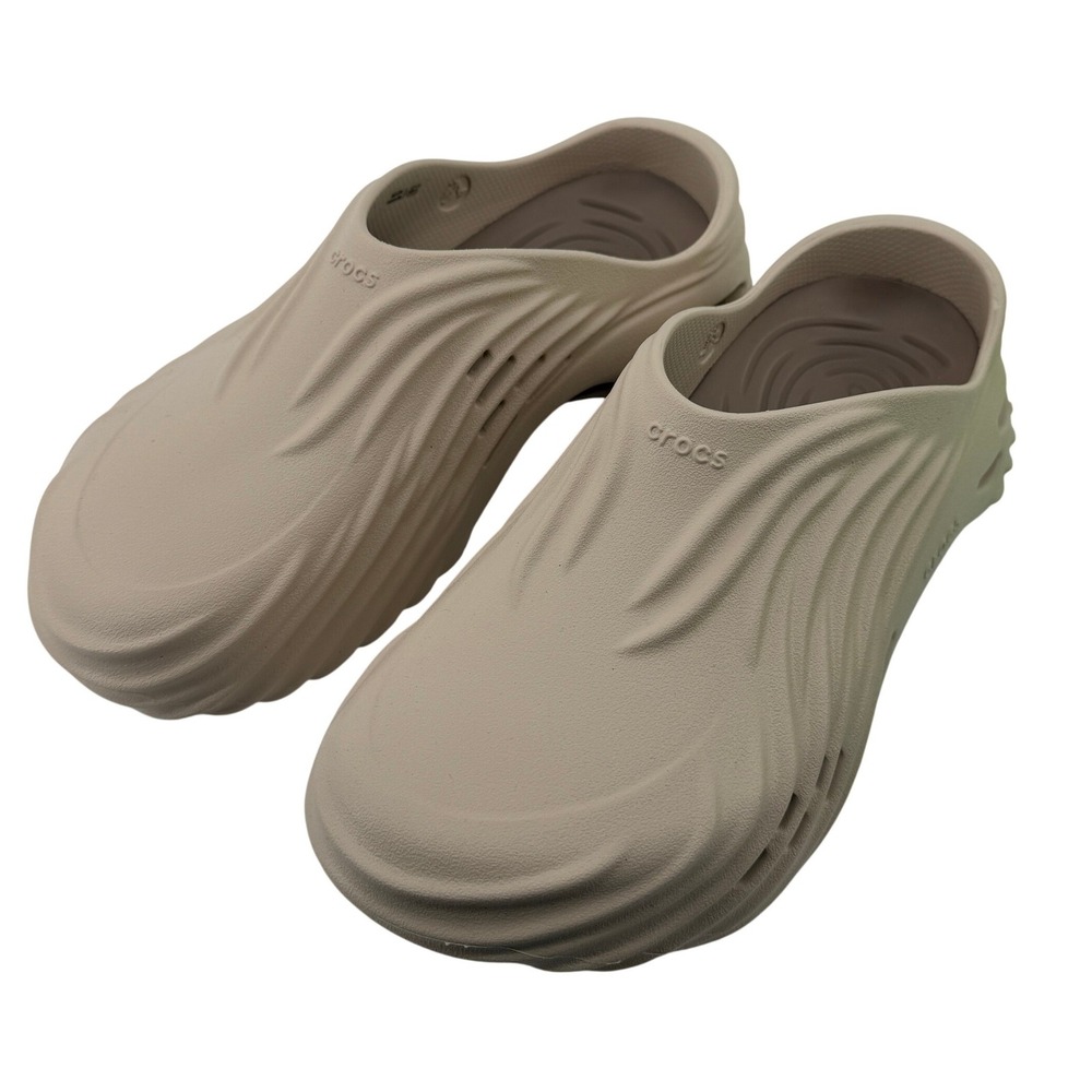 Crocs‎ Echo Wave Clog Almond Tint Men 11/Women 13 M11/W13 Slip On 210521-0LL New